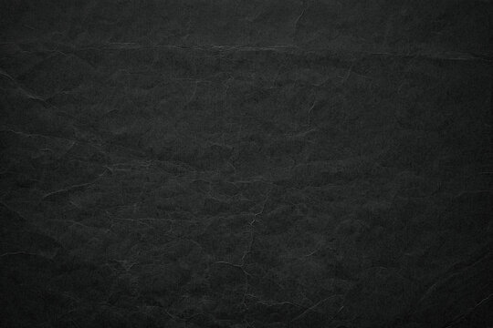 black paper texture background, empty carton packaging surface