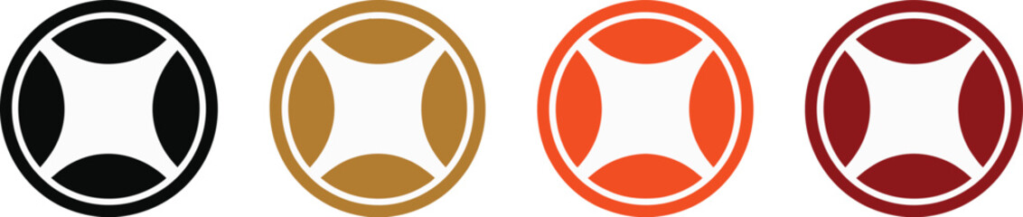 Rescue ring buoy icon, water rescue symbol, lifebuoy equipment, emergency safety, flotation ring, beach protection, swimming pool, maritime, lifesaving, support. © Kha