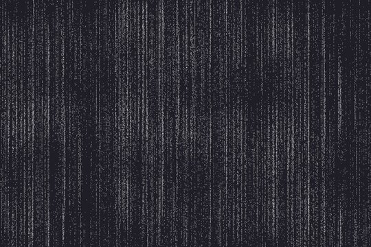 Black Digital Matrix Background with White Vertical Glitch Lines