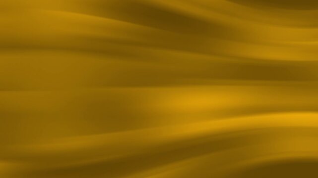 Abstract gold waves on a dark background with bright yellow light flow smoothly in soft gradients. Suitable for luxury designs.