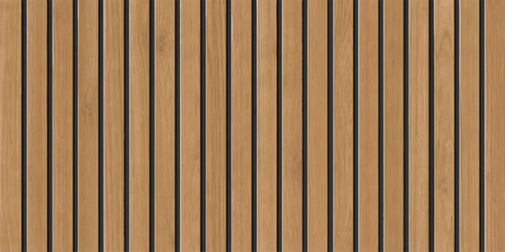 Rustic Wooden Texture Background with Seamless Brown Bamboo Pattern and Vintage Corrugated Surface Design