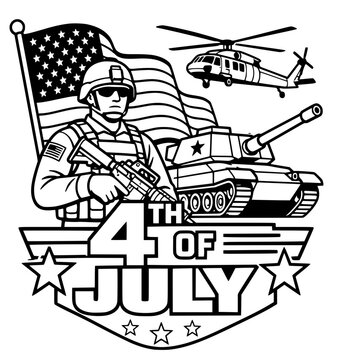 4th of july vector