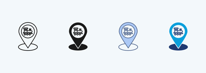 Location multiple style icon collection © Joko