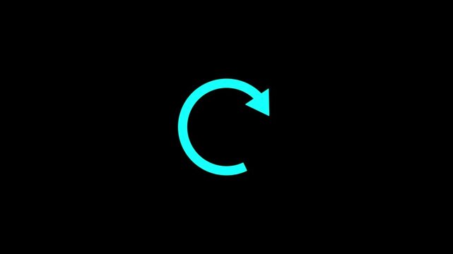 Circular Loading Spinner Animation for Searching, Updating, Buffering, and Processing with Motion Graphics...