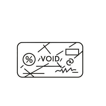 Void stamp icon