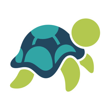 Stylized Turtle Icon