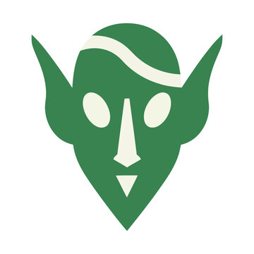 Green Goblin Face Icon