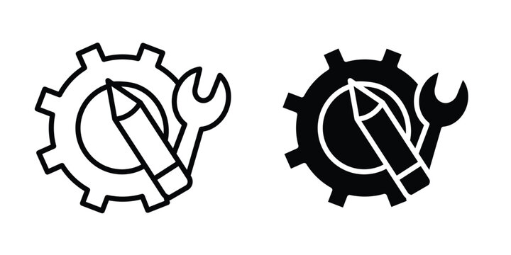 Business development icon simple artwork group