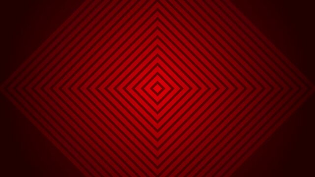 Hypnotic red swirling light pattern in motion. Abstract seamless looping background with dynamic radial gradient animation.