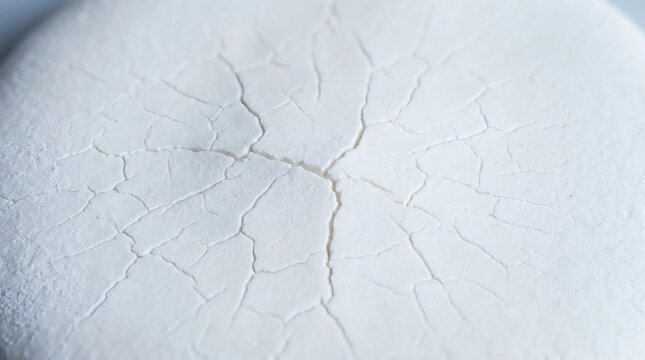 Pastillage Sugar Paste Crack Pattern Macro Texture.