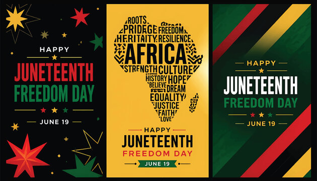 Juneteenth Freedom Day Patriotic Background Vector, Juneteenth Freedom Day June 19 patriotic image background vector