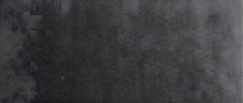 Grunge texture background transitioning from dark charcoal to soft gray with faint patches and fine grain across a moody backdrop