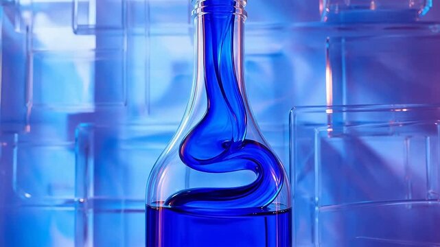 Impossible Flow in a Klein Bottle