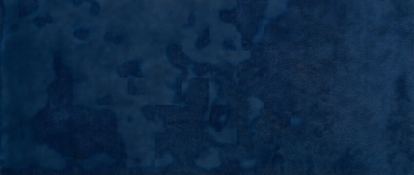 Camouflage texture background revealing a muted navy blue surface with blotchy patches and fine grain across a tactical backdrop