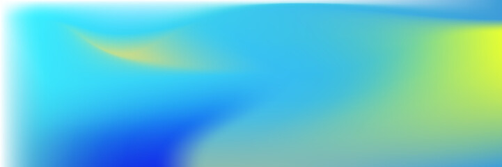 Fototapeta premium Abstract clear blue sky. Pastel rainbow. Light blue, pink and yellow color vector banner. Pastel gradient sky pattern. Blurred light fuzz colorful gradient background. Vector soft horizontal backdrop