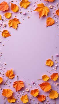 Modern maple overlay concepts texturing a beautiful amber light layout on premium soft lavender background