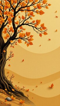 Elegant cozy maple styles leading to a peaceful amber light core on premium gold backdrop
