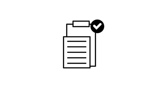 Minimalist UI Copy to Clipboard Text Success Icon Animation Element