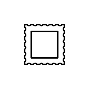 Decorative ornate square frame border design. Intricate vintage scroll pattern for digital crafts and print templates.