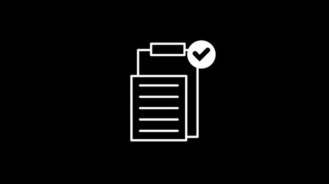 Minimalist UI Copy to Clipboard Text Success Icon Animation Element
