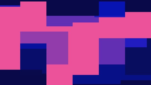 Abstract Square Geometric Surface Loop 1A: light bright clean minimal squares grid pattern, random waving motion background. Animation 3D Seamless geometric squares, minimalist design, modern texture