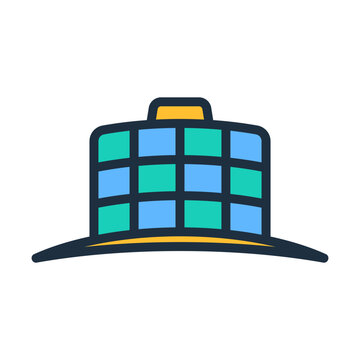 Atrium Icon - Lineal Color