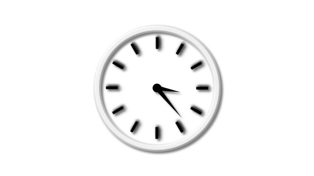 Time watch animation counts high velocity interval parameters on white. Sports training diagnostic tools employ a time watch animation monitoring panel layout template.