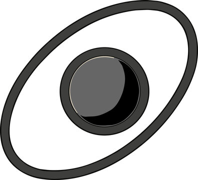 vector black circle icon