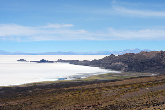 View from Tunupa Volcano, Salar de Uyuni, Uyuni, Bolivia
