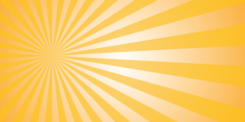 Minimal sunrise radiate striped wave geometric circus light Colorful sun rays sunburst pattern background. Sunburst background vector illustration pattern beam rays. © armans