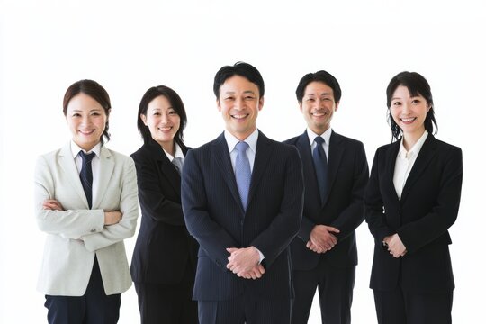 Business team colleagues portrait
