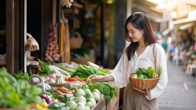 Thai Market Travel and Culture Stock Photo 301
