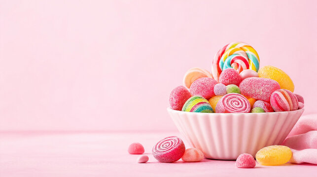Candy World Creative Surreal Stock Image 270