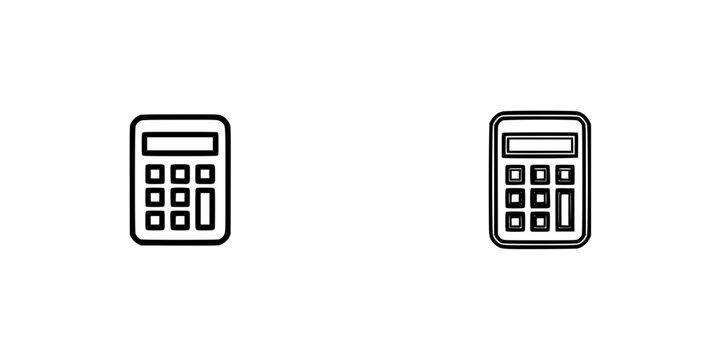 Calculators Displayed Side by Side with One Featuring a Screen and Buttons, the Other with a More Detailed Design.