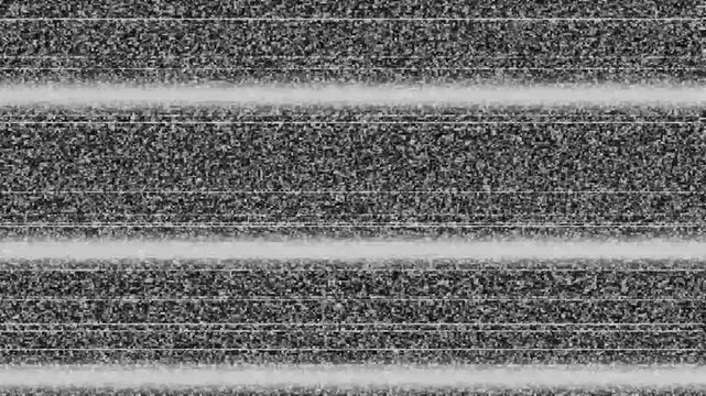Old film VHS tv overlay effect, Retro noise tv grain texture footage. Old Retro TV - Static tv black and white noise caused by bad signal reception. Loop animation