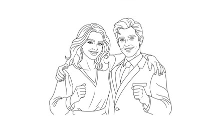 Obraz premium mother and son