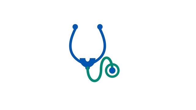 Stethoscope Animation - Medical Device for Healthcare Professionals.