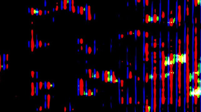 Cyberpunk Screen Distortion and Glitch Art