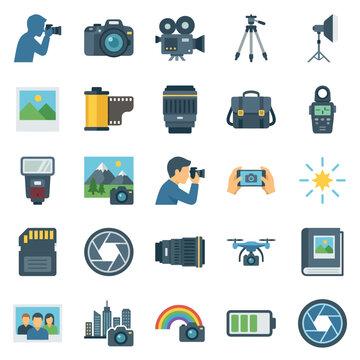 Collection of photography and videography equipment and concepts