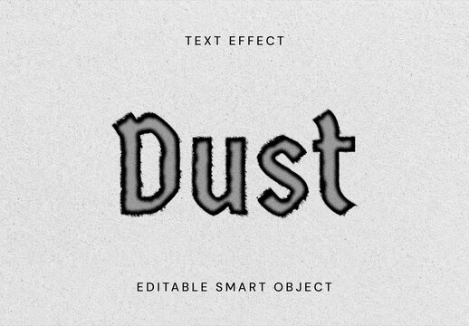 Stamp Text Effect Template