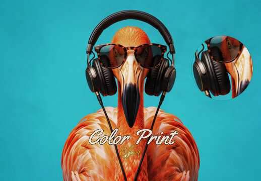 Color Print Photo Effect