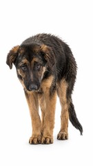 Fototapeta premium sad dog