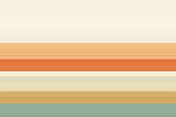 A vibrant digital background featuring smooth horizontal stripes in warm orange and teal color tones © Designer Rakib