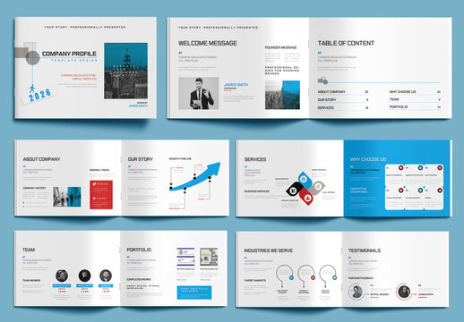 Company Profile Brochure Template