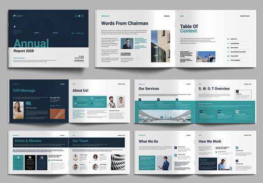 Annual Report Layout