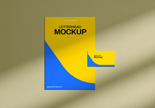 Stationery Set Mockup Design