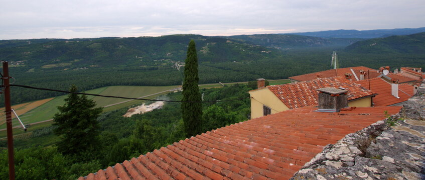 Motovun  is a village and a municipality in central Istria, west Croatia. In ancient times, both Celts and Illyrians built their fortresses at the location of present-day Motovun