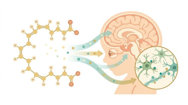 The connection between prenatal nutrition, supplements, and the development of the fetal brain in maternal health.