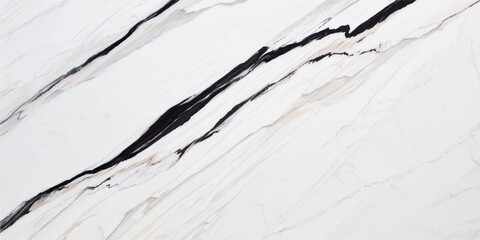 White marble texture background with dark wavy veins for modern interior design and architectural elegance © Al Amin Islam