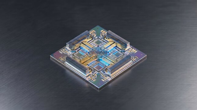 CES Innovation Technology, Advanced Circuit Board Technology Close-Up Image